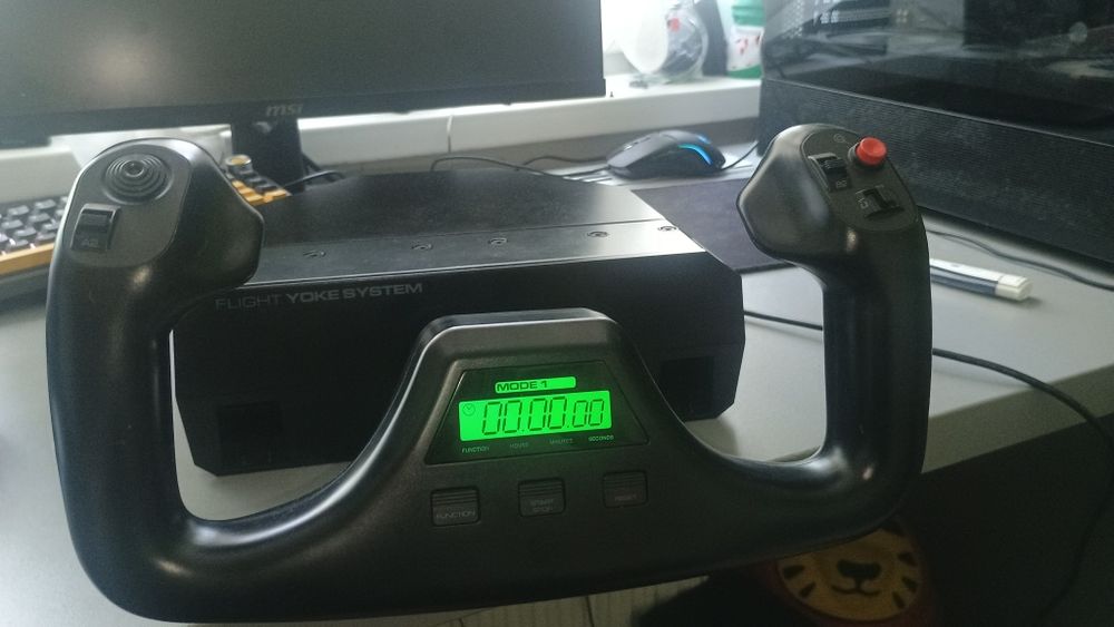 Logitech flight yoke