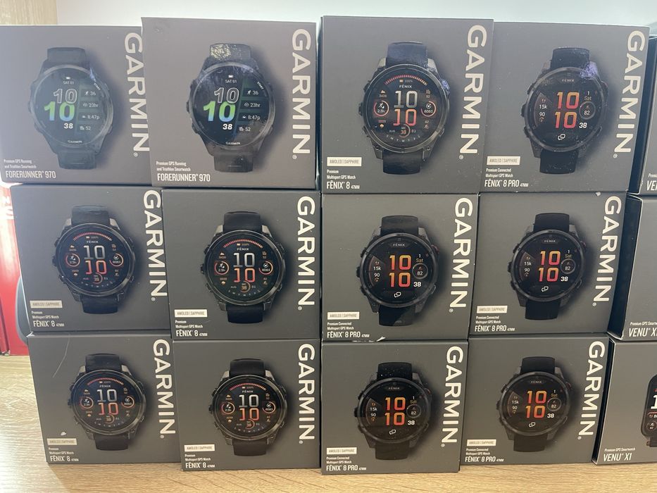Все модели часов Гармин, Garmin Marq, fenix