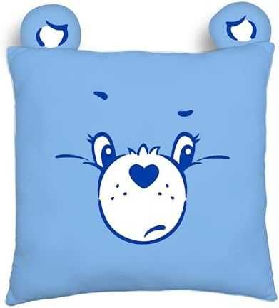 Нова Декоративна възглавница Care Bears 35 см двустранен дизайн Мека квадратна за детска стая