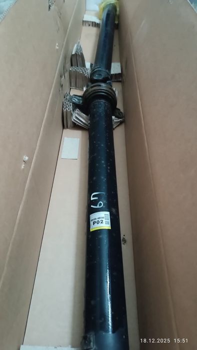 Кардан и амортизаторы передние