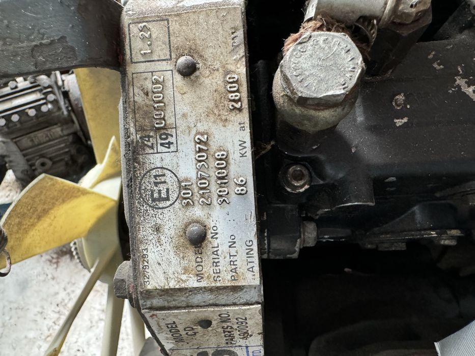 Motor Daf Cummins 6 cilindri fara turbo - 115 cai
