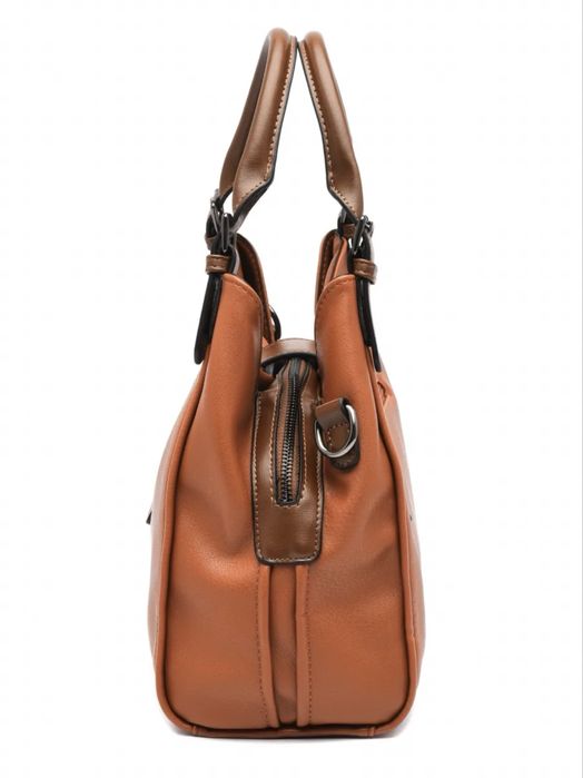 Сумка тоут коричневая