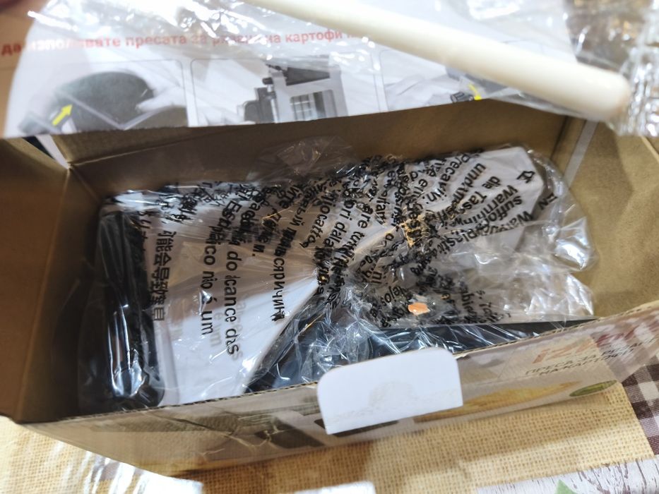 Преса за рязане на картофи, нова