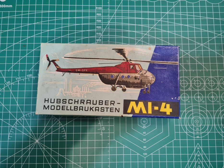 Сборные модели вертолётов производства ГДР