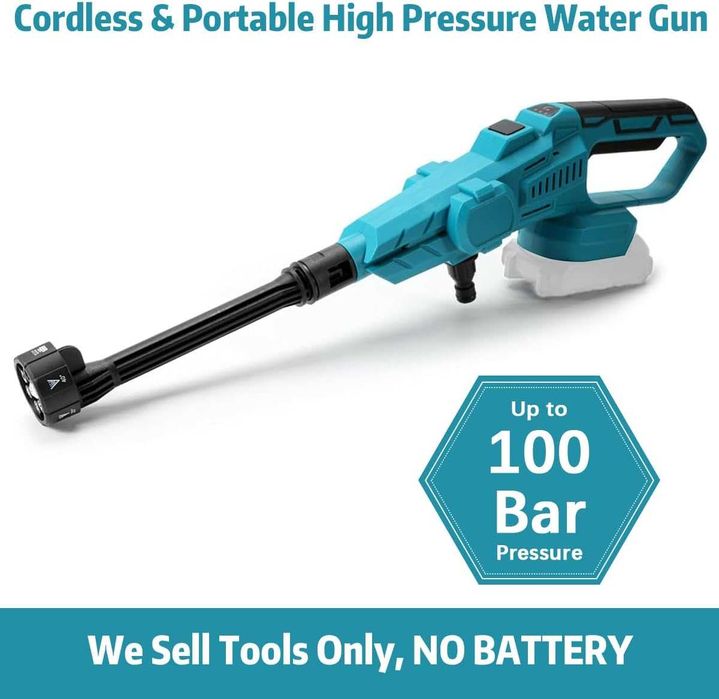 Професионална акумулаторна водоструйка дигитален дисплей 36V 8Ah Kraft