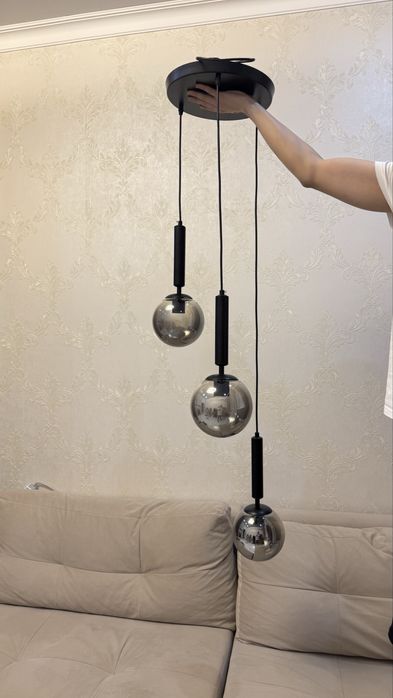 Новая люстра навесная