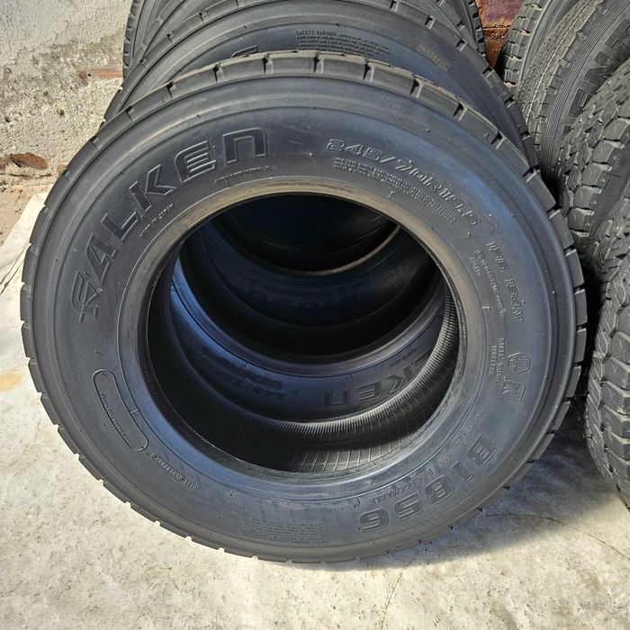 1 Тежкотоварна гума 245/70R19.5 Falken BI856 136/134M DOT2022 Japan