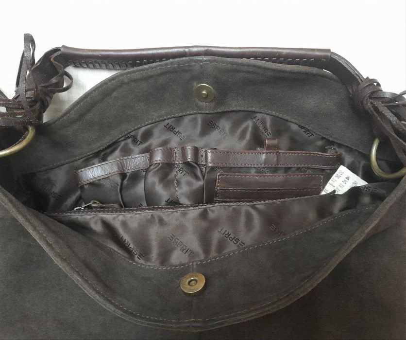 ESPRIT замшевая сумка  / Made in Germany / Модный тренд