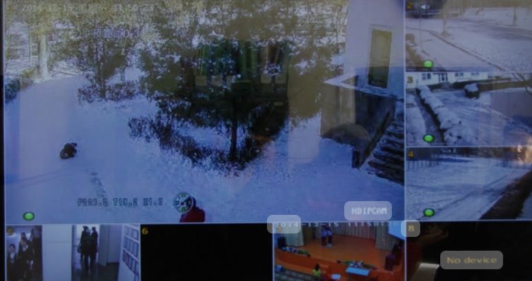 Установка видеонаблюдения