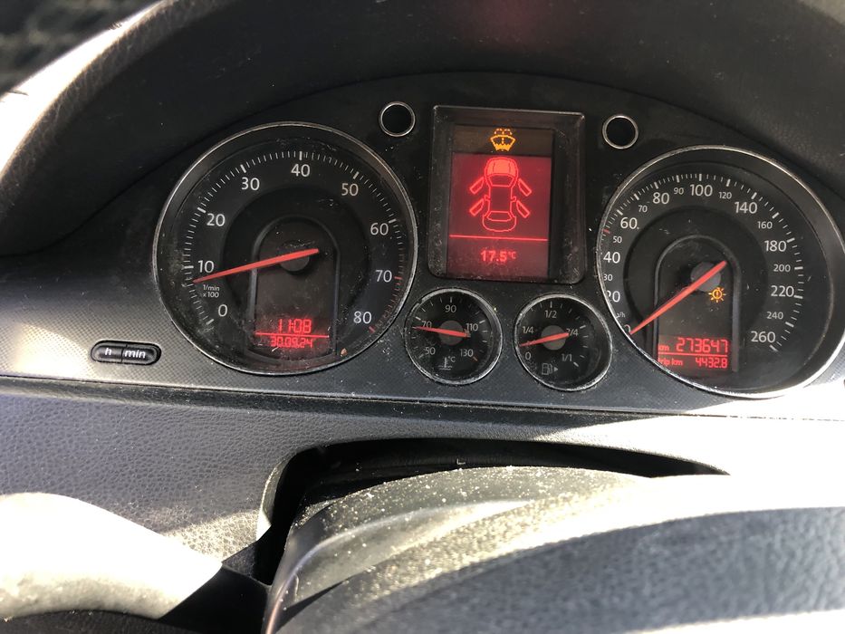 Plansa Bord Vw Passat B6 neagra B7 Cc 2005-2014