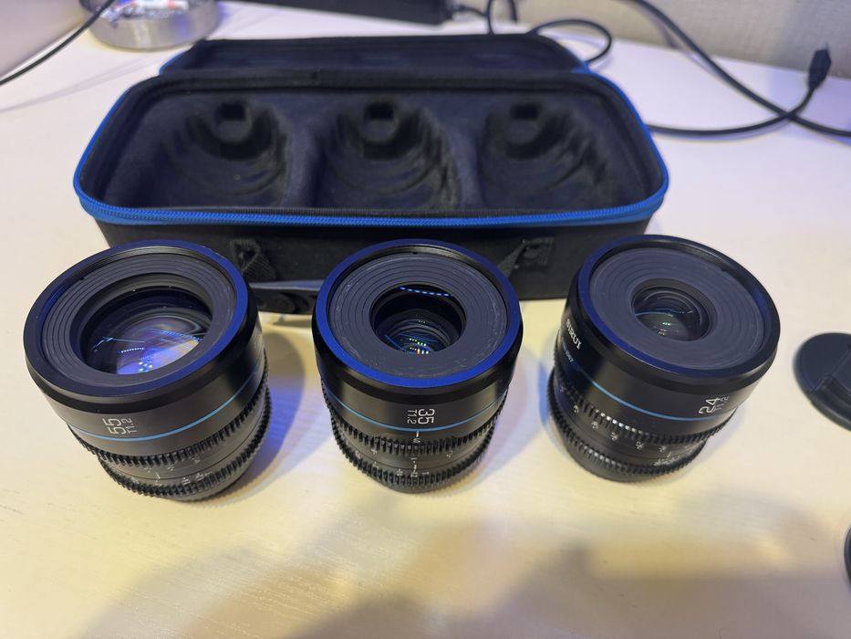 SIRUI Night Walker T1.2 24mm, 35mm, 55mm (Whole Set)