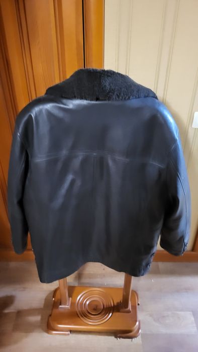 Куртка кожаная Boss