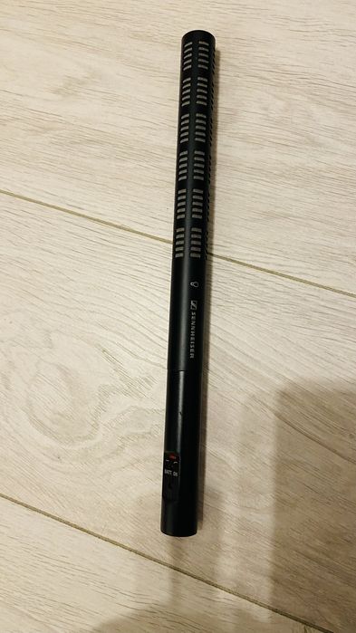 Microfon Sennheiser ME66 + K6 – shotgun profesional, funcțional