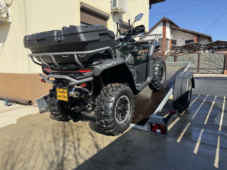 CF Moto X10 Overland 2025 + Remorca Neptun basculabila