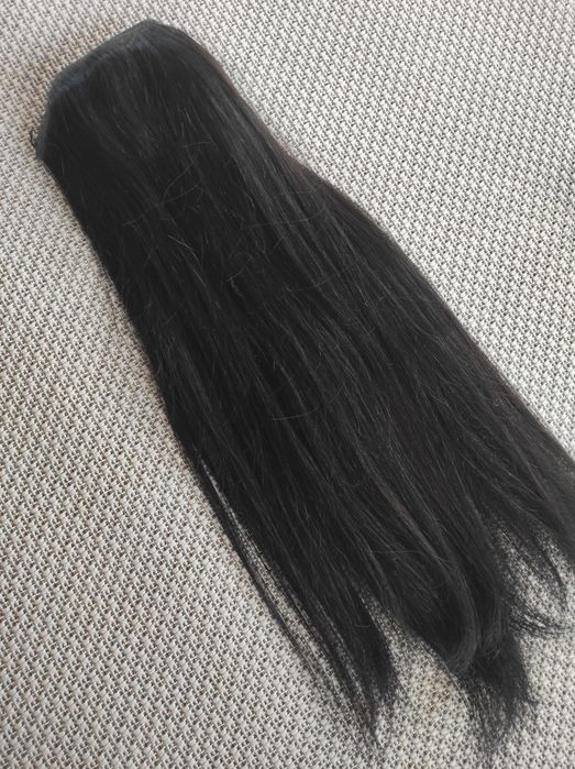 Vând extensii șaten închis, 2. Par natural