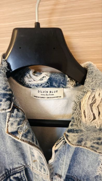 Geaca denim m-l superba