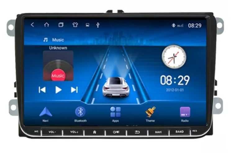 Navigatie Android 2GB Ram Volkswagen VW Golf 5 6 Passat B6 B7 CC