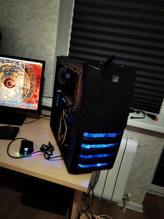 Игровой ПК RX 580 8GB / 16GB RAM / SSD / мощный блок питания GOLD