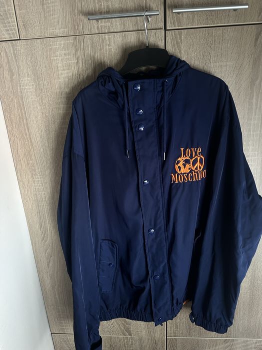 Синьо бомбър яке Moschino, Levi’s