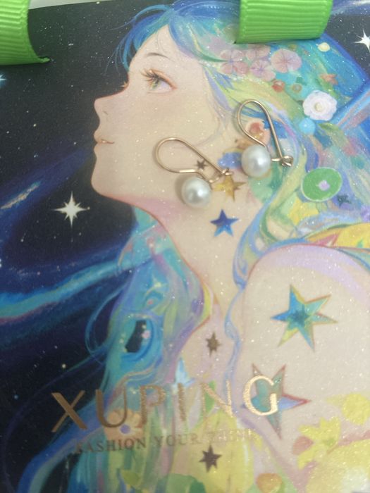 Золотые серьги 585 проба