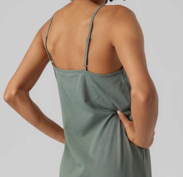 Rochie Luna VERO MODA , culoarea Verde Smarald