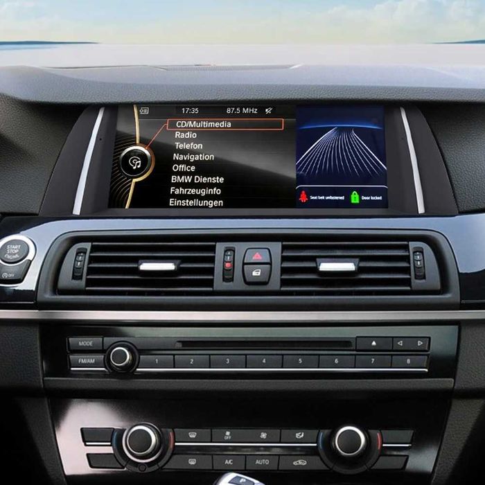 Navigatie Linux BMW F10 Seria 5 Carplay Android Auto + Camera Marsarier