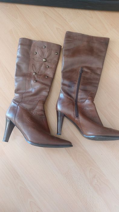 Ботуши от естествена кожа