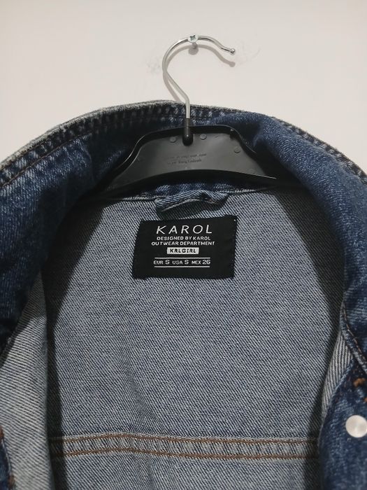 Vanf geaca blugi marca Karol marimea S sau 36 stare perfecta