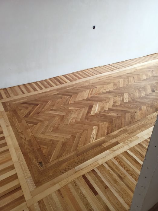 Шлифовка пол старых пол паркет лакировка ресторация