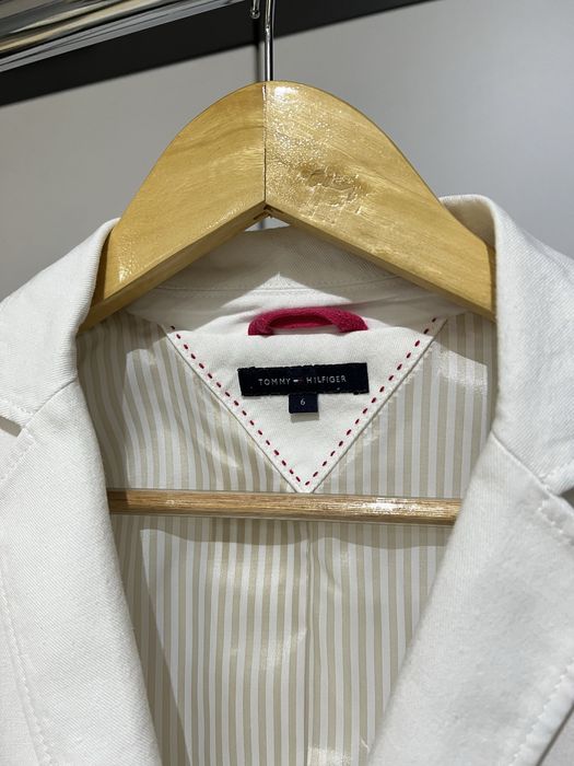 Бяло сако Tommy Hilfiger
