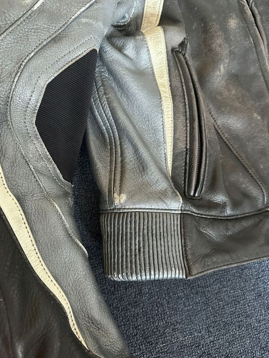 Geacă Moto Piele iXS (Swiss Design) - Mărimea 54 (L/XL) - Protecții CE