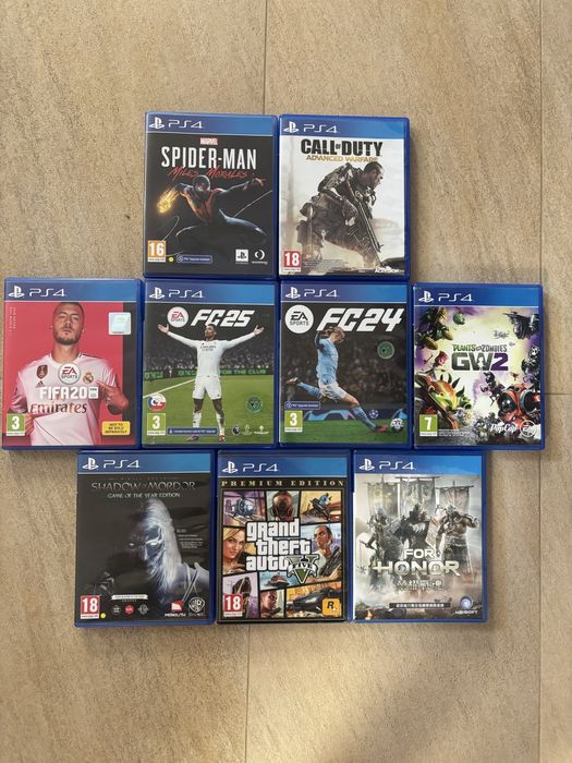Playstation 4 slim de 1 tb , cu 2 controllere si 9 jocuri