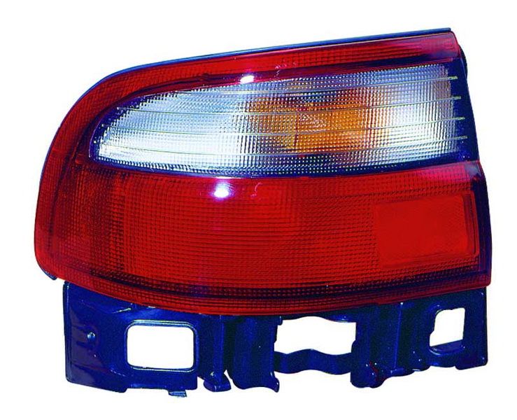 Stop spate lampa Toyota Carina E (T19), 04.1992-1995 Sedan, spate, fara omologare, fara suport bec, exterior, rosu-fumuriu, 81560-2B260, Stanga