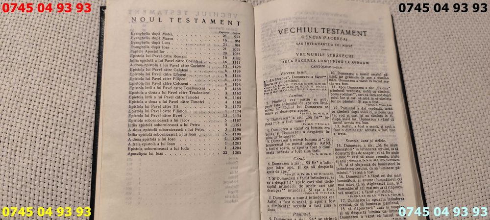 carte carti BIBLIA sau sfanta scriptura cu trimiteri