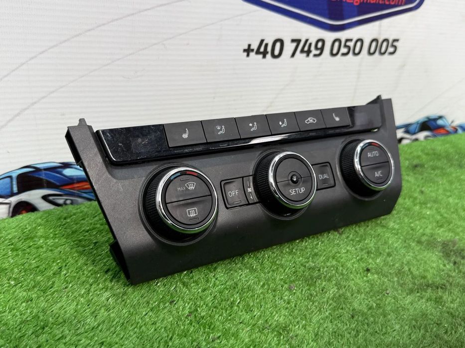 PANOU COMANDA CLIMA SKODA OCTAVIA 3 1.6 DIESEL 2015 COD OEM 5E0907044F 2013-2016