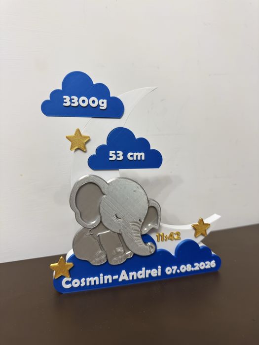 Suport cameră bebelus personalizat