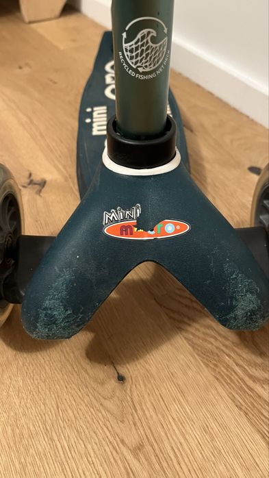 Тротинетка Micro Mini Deluxe детска зелена