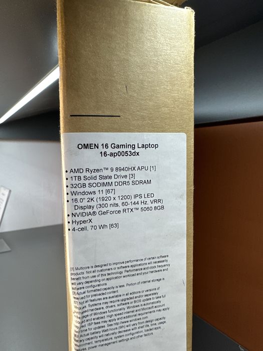 HP OMEN 16 Gaming | НОВЫЙ | Ryzen 9