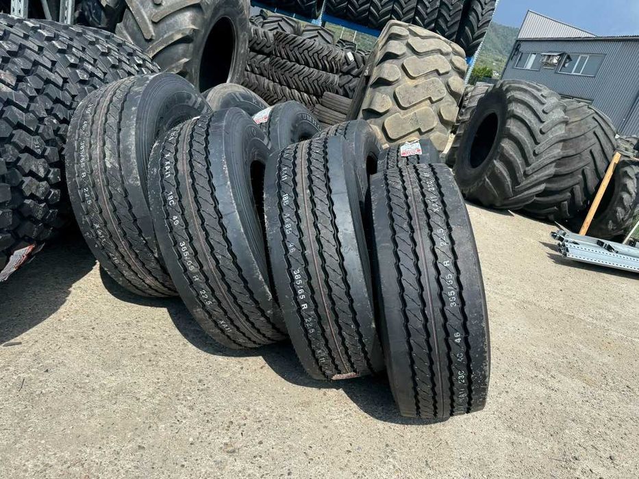 Cauciucuri noi 385/65R22.5 radiale marca KUMHO de directie fata