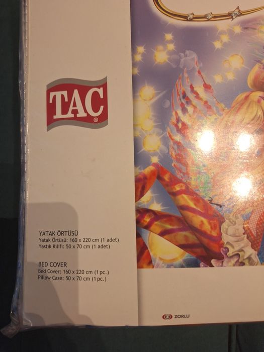 Камплект TAC Winx club завивка/одеално и калъвка