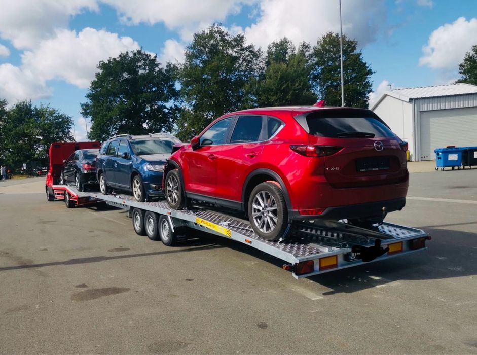 Auto Platformă Iveco 3,5 cu remorcă Gala de 850 , Euro 6