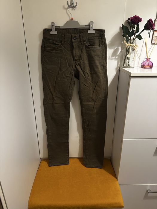 Blugi bărbătești denim verzi H&M, mărimea 29/32