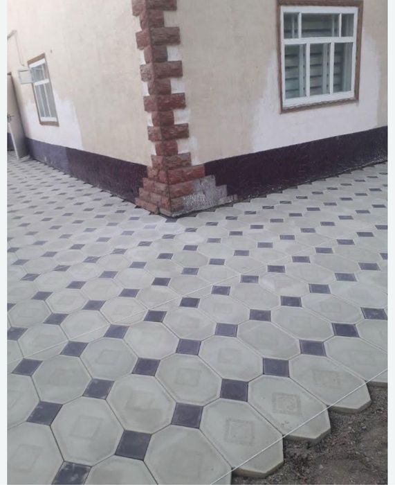 Укладка брусчатки