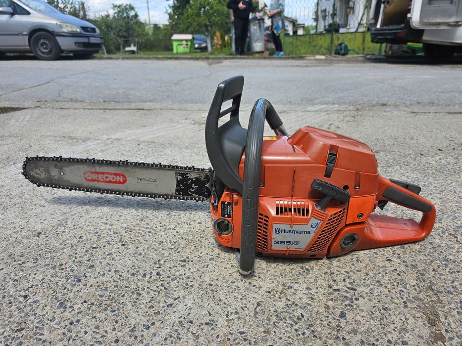 Моторна Резачка HUSQVARNA 385 XP. ПЕРФЕКТНА.