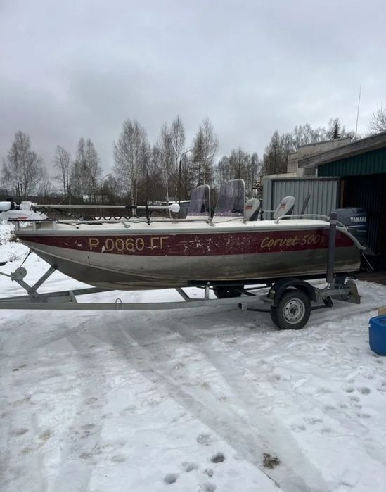 Продаётся Катер Корвет 500 + Yamaha 100 4 такт