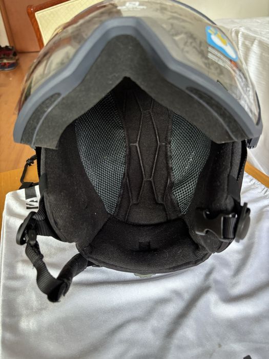 Casca de schi pentru barbati cu viziera Salomon Pioneer Visor M