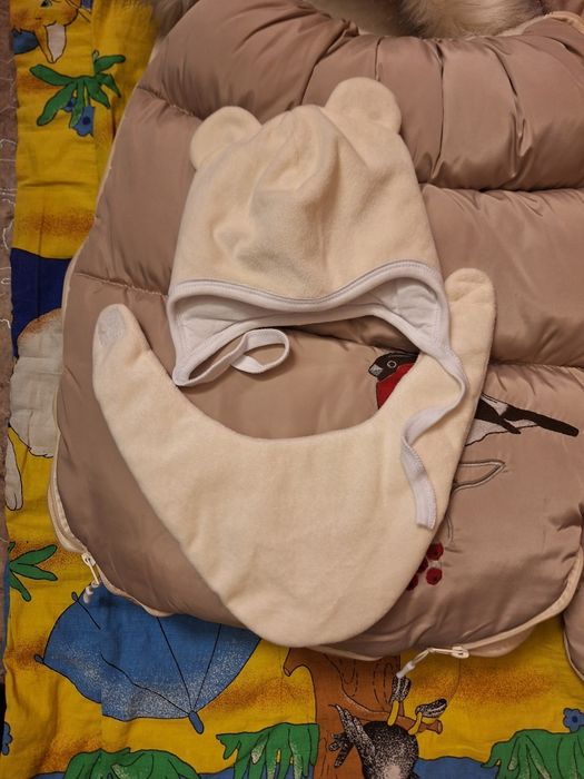 Зимний конверт-комбинезон