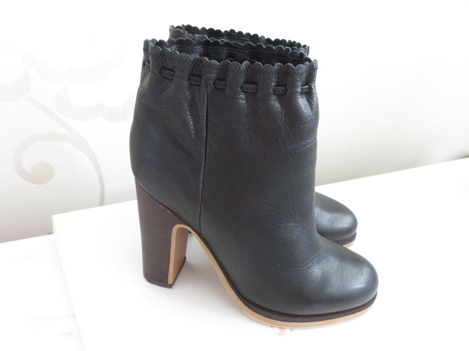 Кожени боти/ботуши See By Chloe, 38,5 - 39