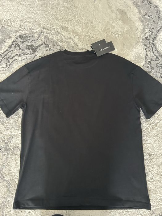 Tricou barbat negru Dolce&Gabbana