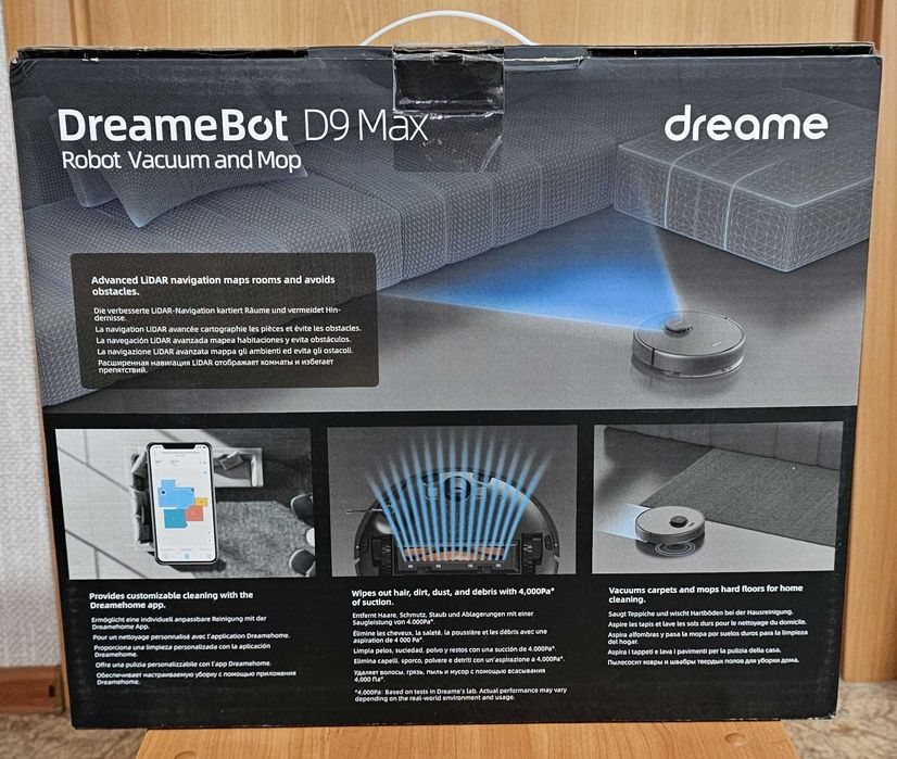Робот-пылесос Dreame Robot D9 Max.